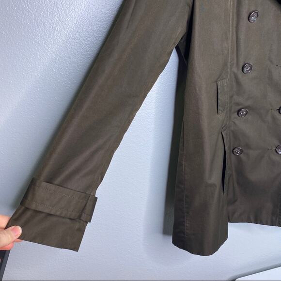 Banana Republic Dark Brown Rain Coat Size XS - Picture 3 of 10